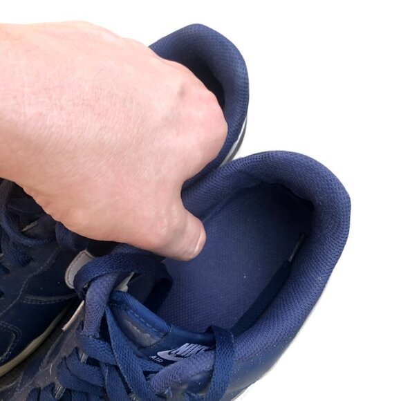 2016 Nike Air Force 1 Midnight Navy/White Size 10 - Picture 10 of 12